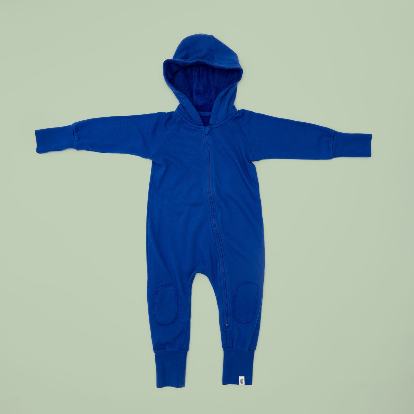 Day onesie, hood and thick fleece - Yellow