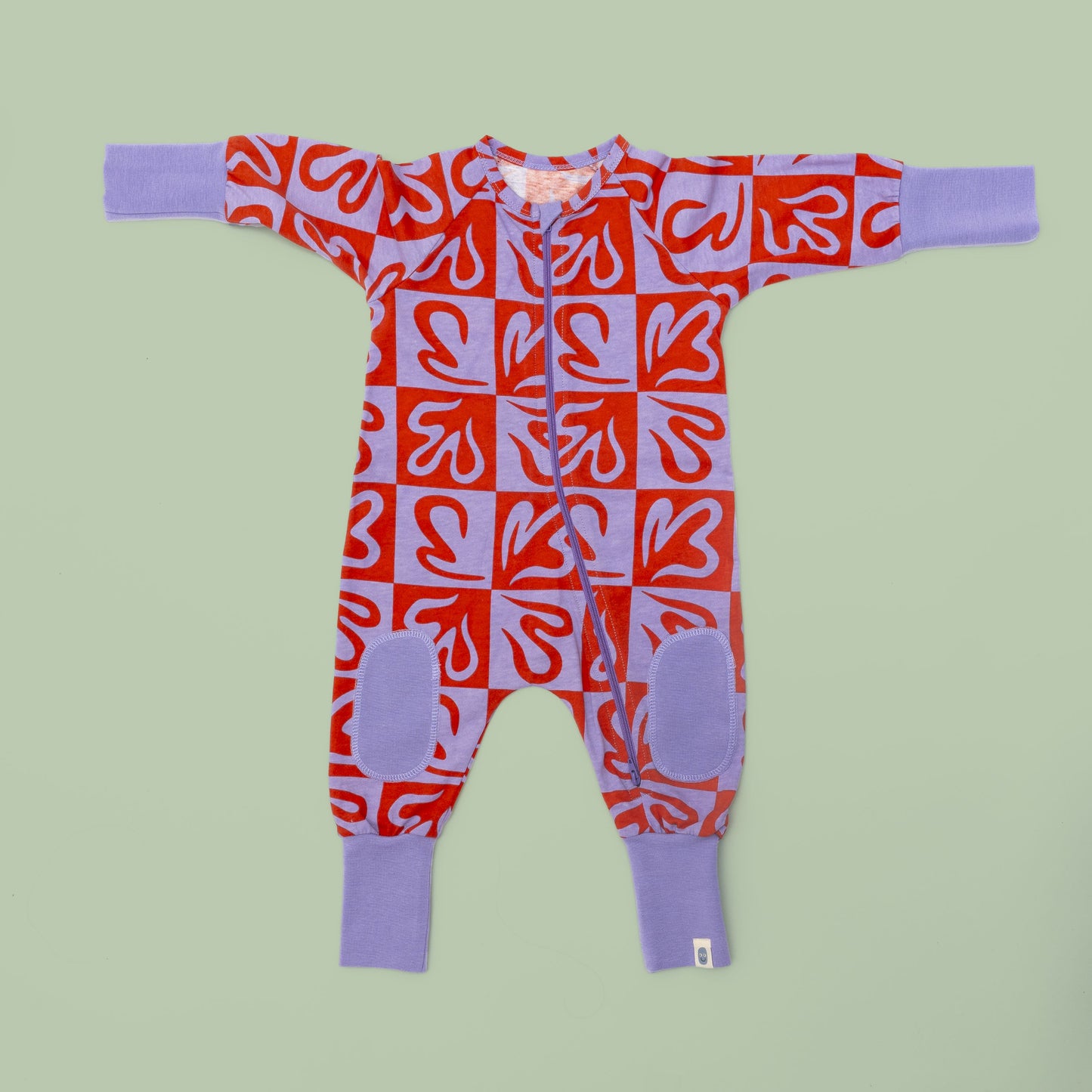 Day onesie, hood and thick fleece - Yellow