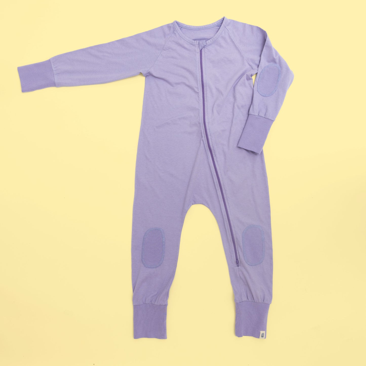 Day onesie, hood and thick fleece - Yellow