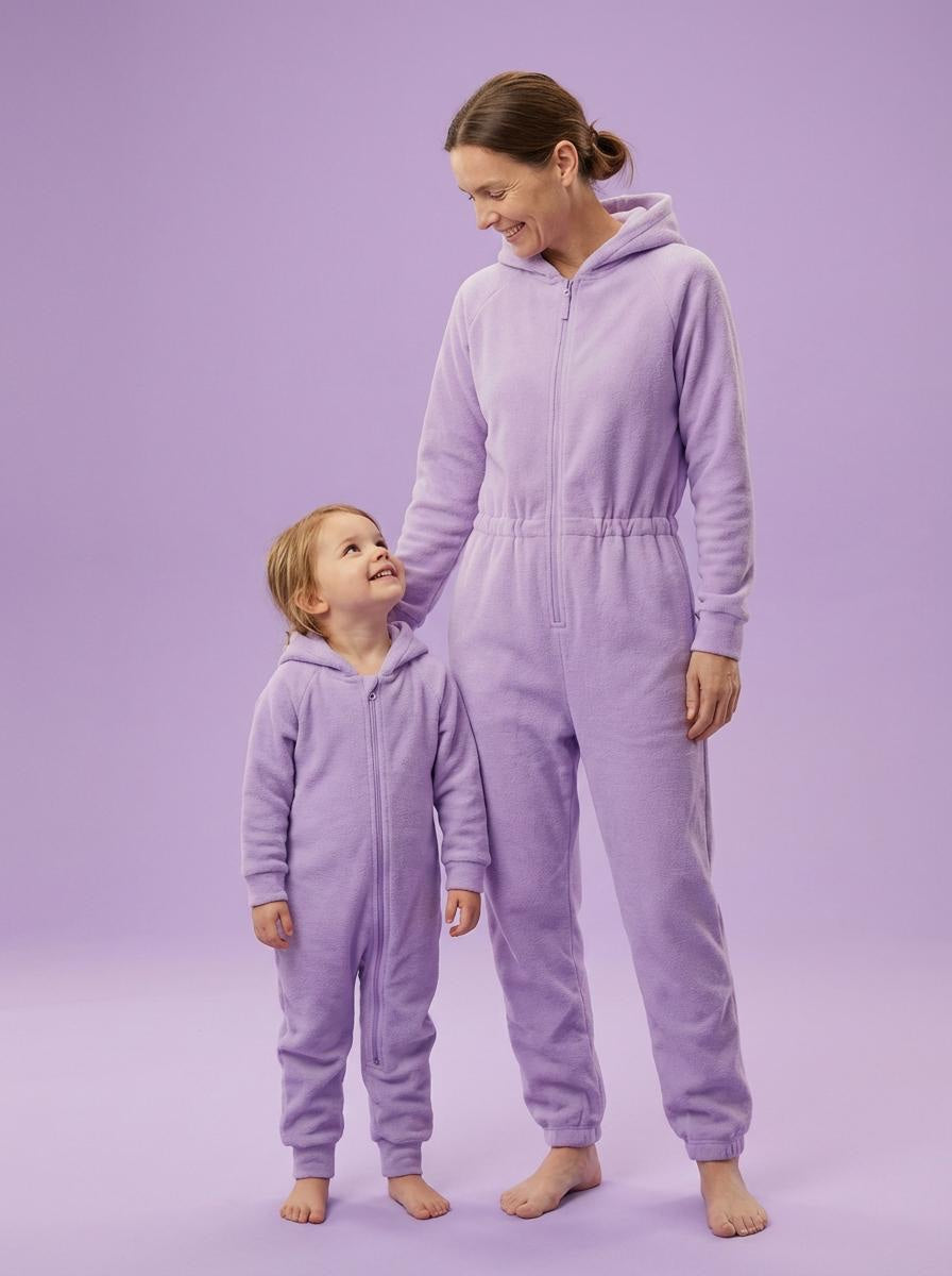 Adult lavender jumpsuit